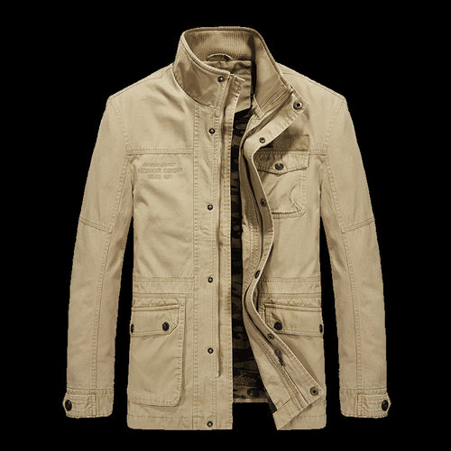 Winterjas Heren | Premium Cargo Jacket | Outdoor Tussenjas