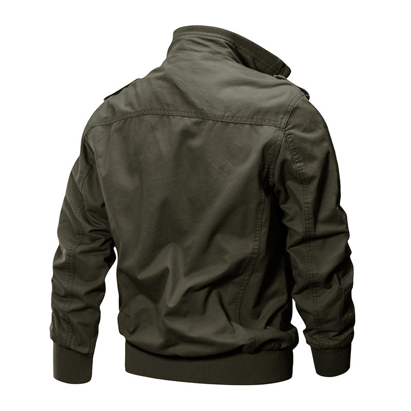 Tussenjas Heren | Cargo | Met Knoopjes | Lente