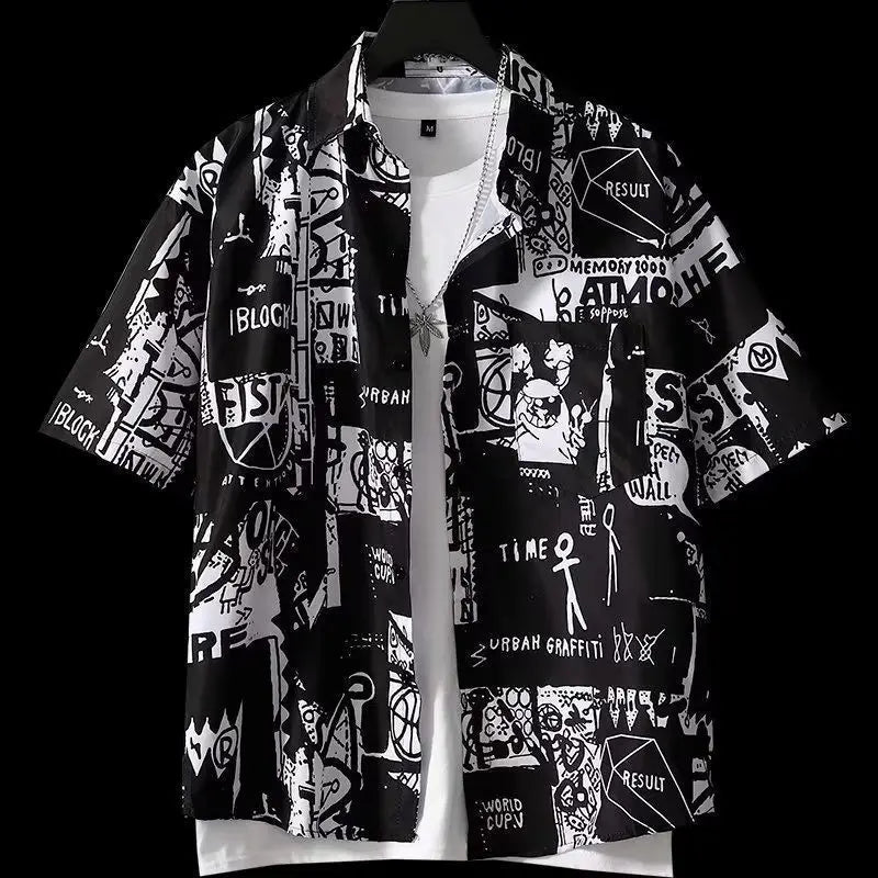 Heren Shirt | Urban | Korte Mouw | Zomer
