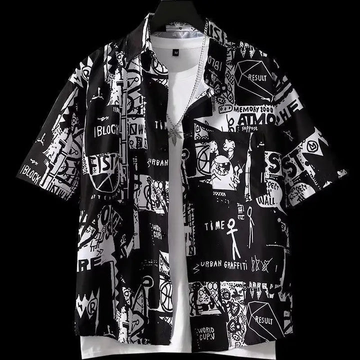 Heren Shirt | Urban | Korte Mouw | Zomer