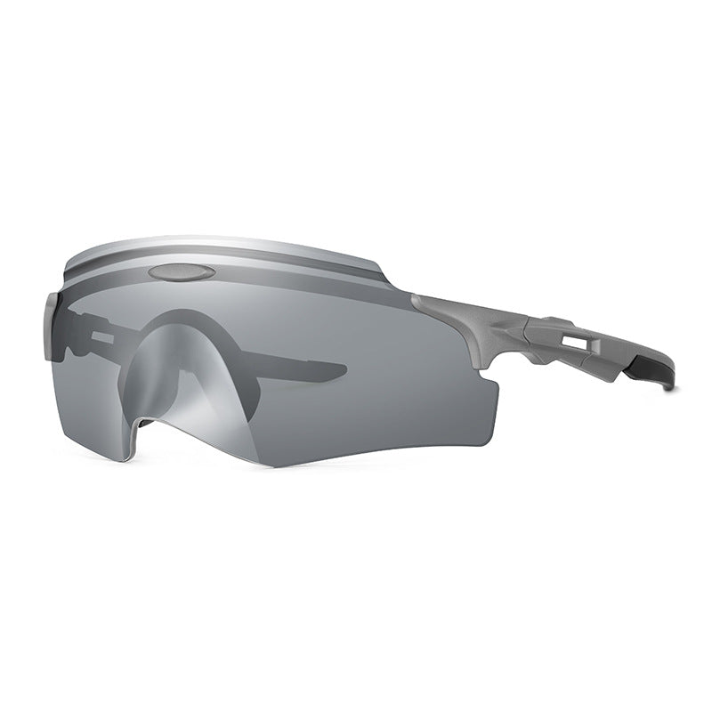 Gepolariseerde Sportzonnebril voor Heren | 100% UV-Bescherming | Lichtgewicht Ontwerp | Sportief Design