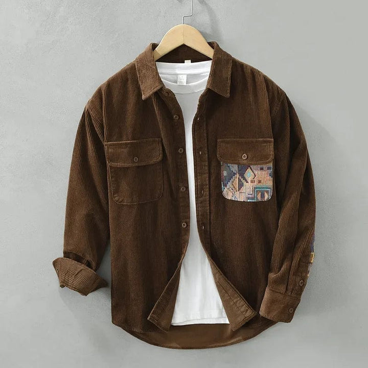 Klassiek Corduroy overhemd met gestructureerde elegantie en veelzijdige stijl | Teije