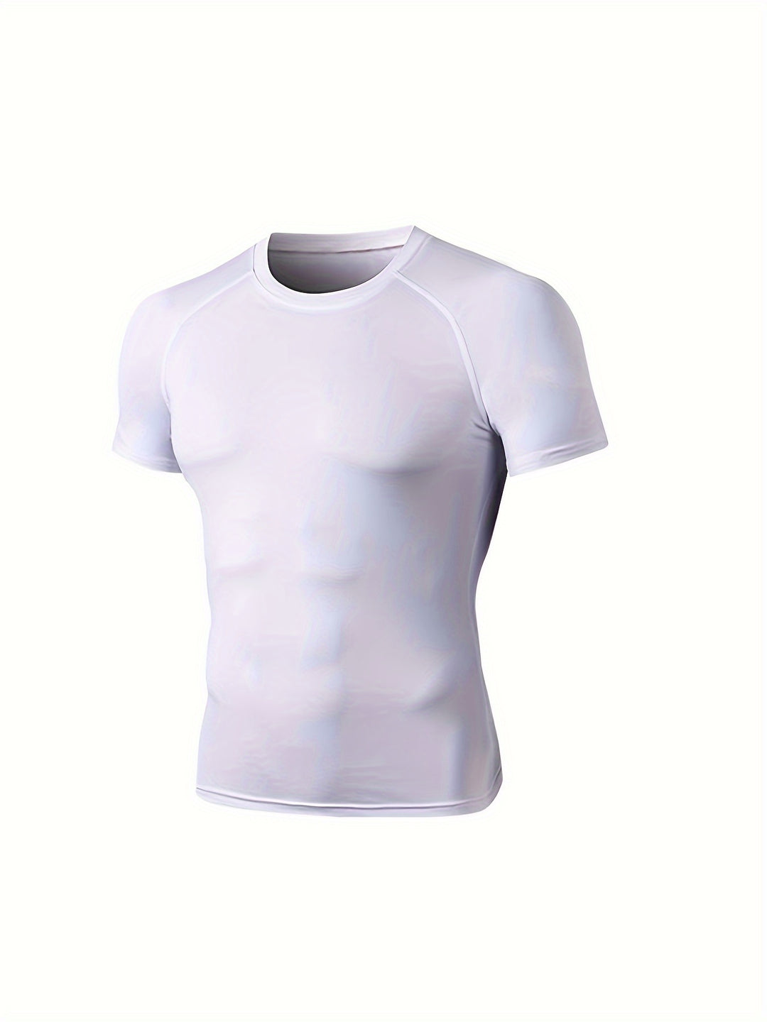 Heren T-shirt | Sportcompressie | Sneldrogend & Zeer Rekbaar | Fitness & Buitentraining