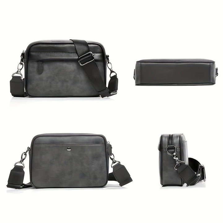 Heren Crossbodytas | Retro & Minimalistisch Design | Voor Dagelijks Gebruik | Grijs