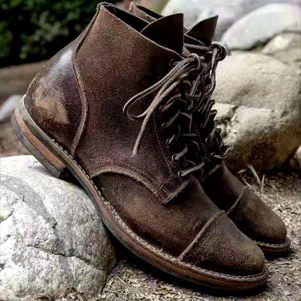 Vintage veterlaarzen voor mannen | Tobias