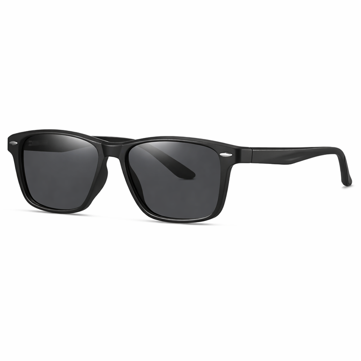 Heren Zonnebril | Blauwe Gradients | Retro Vierkant | Zomer