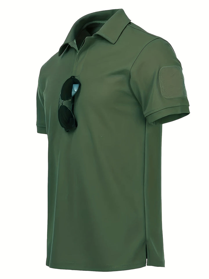 Heren Tactisch Polo Overhemd | Ademend & Lichtgewicht | Kraag: Polo | Zomer Activiteiten