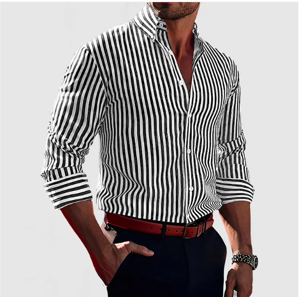 Heren Shirts | Slimfit | Met Knoopjes | Zomer