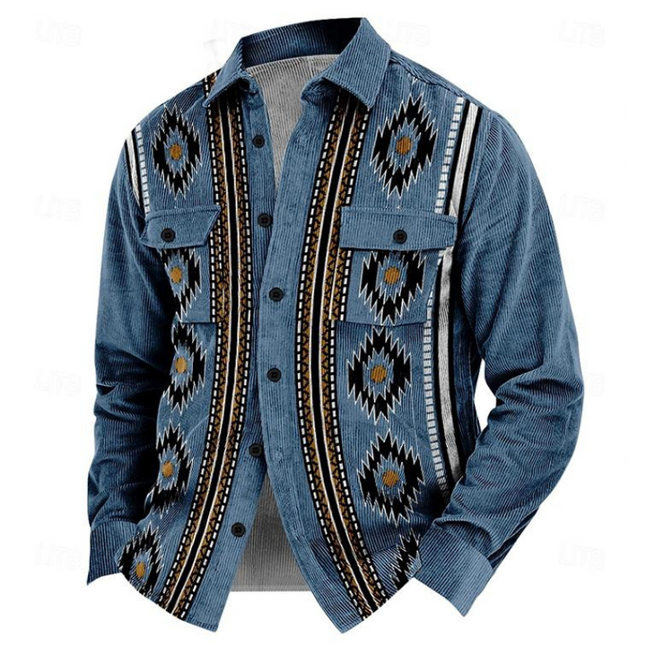 Winterjas Heren | Geruit Vintage Jas | Dagelijkse kleding