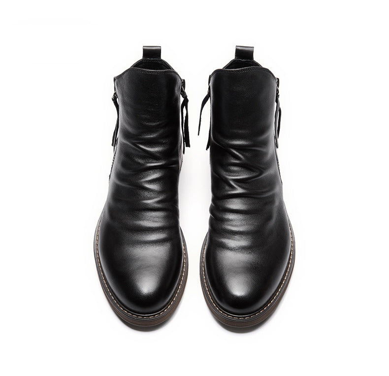 Laarzen Heren | Chelsea Boots | PU Leer & Ritssluiting | Klassieke Schoenen Heren