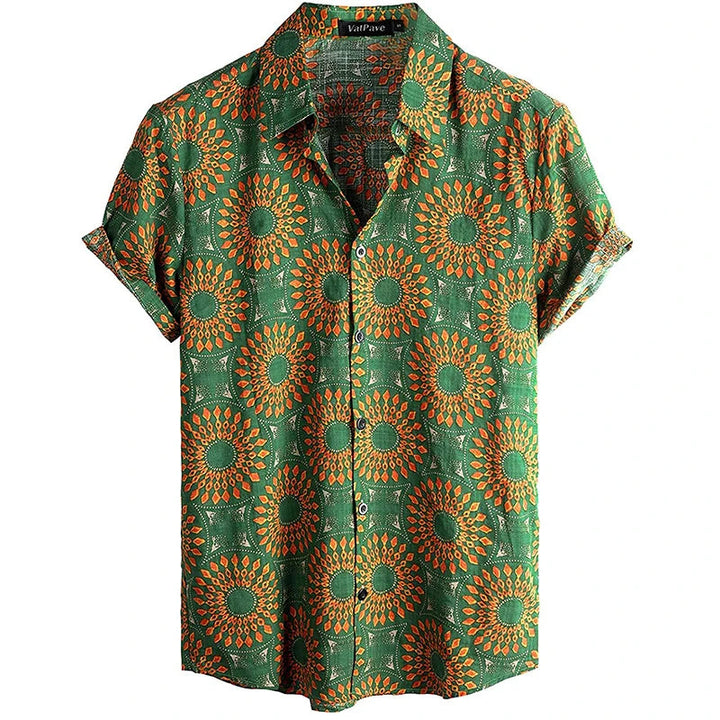 Heren Shirt | Retro | Met Knoopjes | Zomer