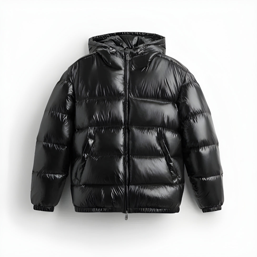 Winterjas Heren | Gewatteerde Jas met Capuchon