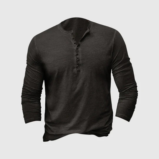 Heren Shirt | Straight | Lange Mouw | Zomer