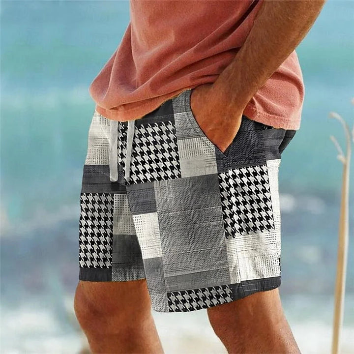 Heren Short | Vintage | Trekkoord | Zomer
