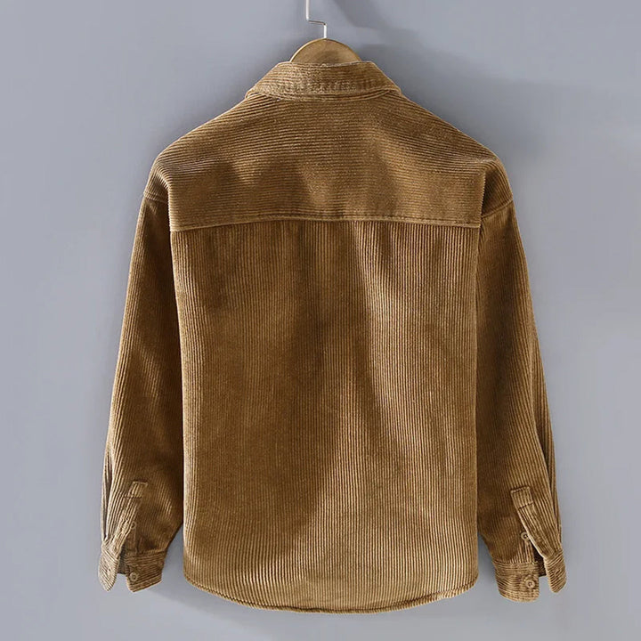 Geraffineerd Corduroy overhemd voor behaaglijke winter Elegantie en veelzijdigheid | Olivier