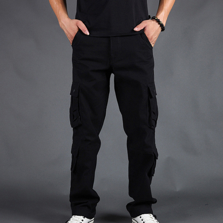 Heren Cargo Broek | 100% Katoen | Duurzaam, Comfortabel & Stoer | Outdoor & Casual