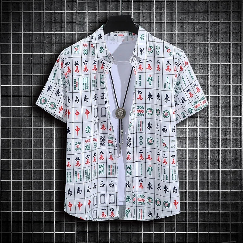 Heren Shirt | Tropisch | Knoopsluiting | Zomer