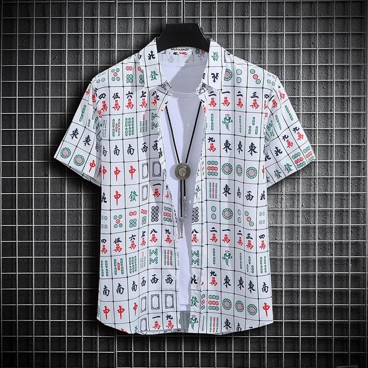 Heren Shirt | Tropisch | Knoopsluiting | Zomer