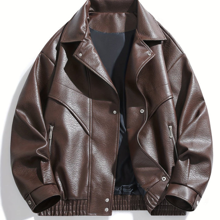 Heren Jas | Oversized | Asymmetrisch Design | Lente