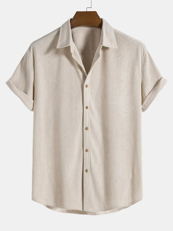 Heren Shirt | Straight | Met Knoopjes | Zomer
