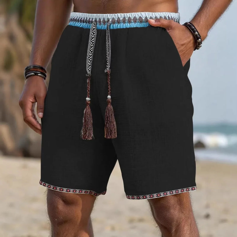 Heren Short | Retro | Trekkoord | Zomer