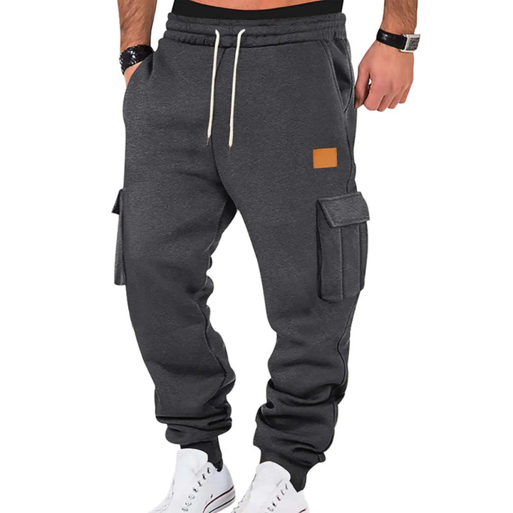 Heren Cargo Broek | Tapered | Met Zakken | Winter