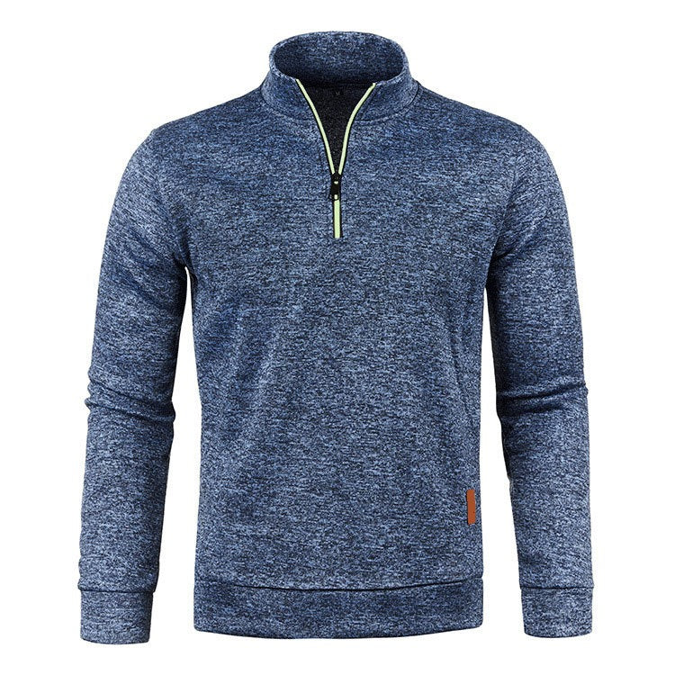 Truien Heren | Stijlvolle Coltrui Heren met Half Zip | Warme Wintertrui