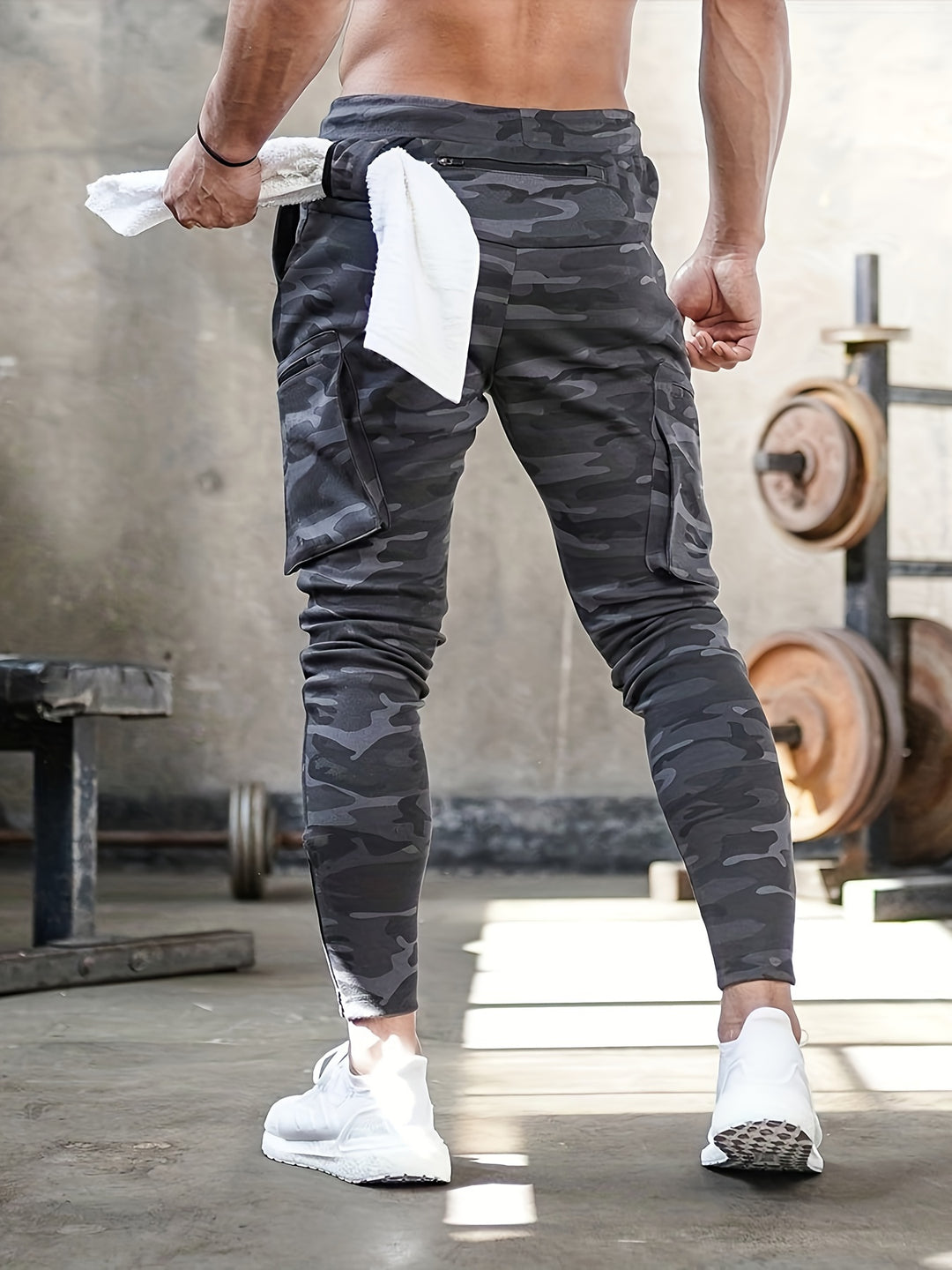 Herensportbroek | Multifunctionele Cargojoggingbroek | Voor Sport & Outdoor