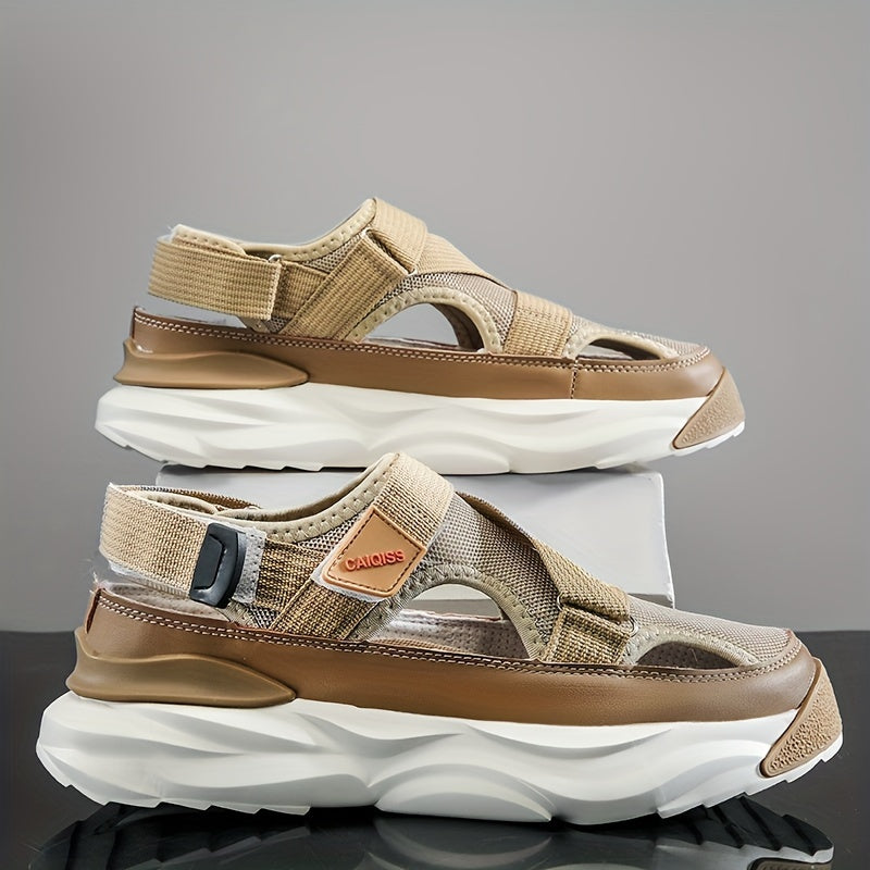 Heren Wandelsandalen | Dikke Zool & Antislip | Comfortabel & Stijlvol | Voor Strand & Buiten