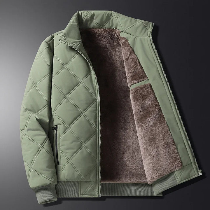 Trendy en elegante winter fleece jas voor heren met ultieme warmte en stijl | Daniël
