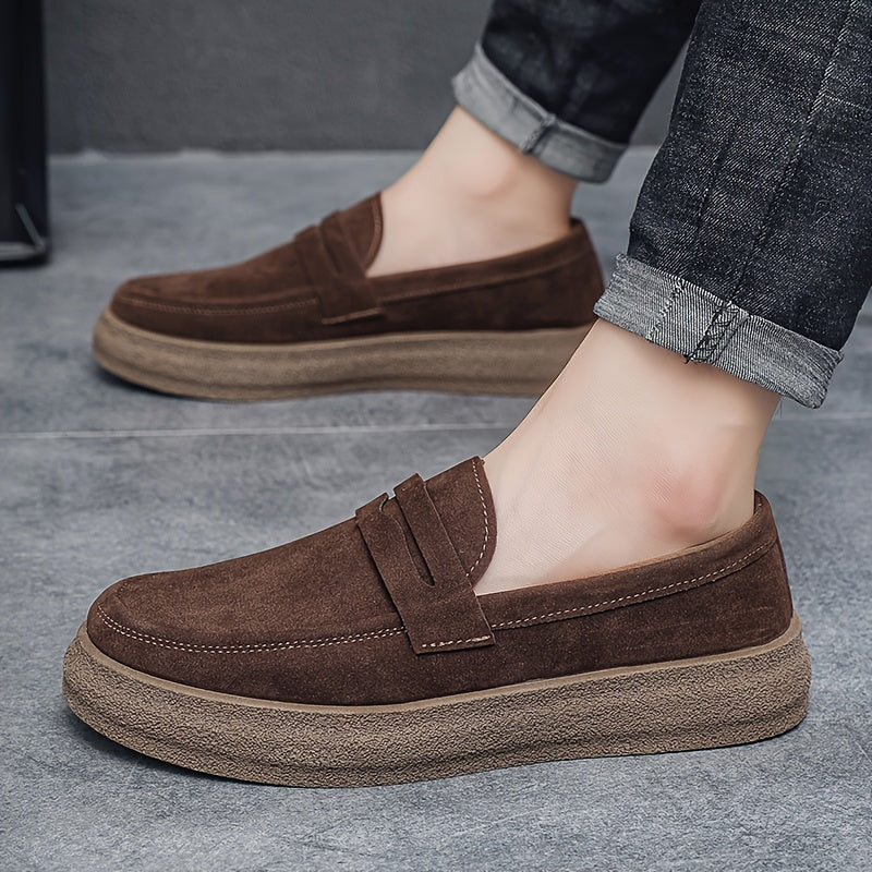 Heren Loafers | Vintage Streetstyle | Ronde Neus & Comfortabel | All-Season
