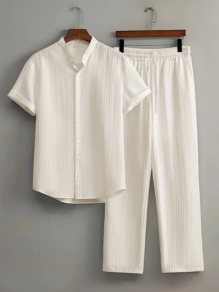 Heren Set | Zomer & Casual | Comfortabele Pasvorm | Modieus Design