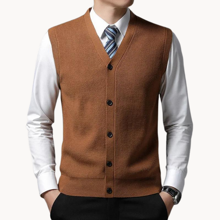 Strak Pierre Trench Vest voor heren met moeiteloze elegantie en moderne stijl | Jack