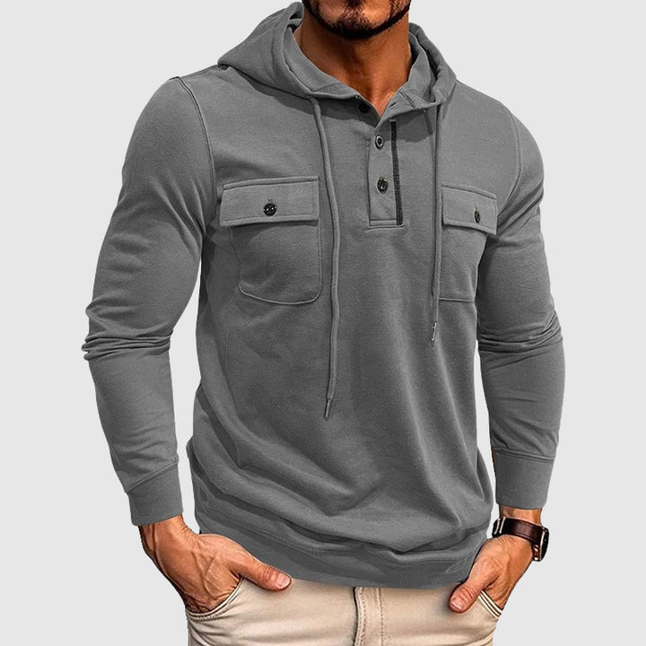 Moderne Hoodie voor Mannen met Uitzonderlijke Warmte en Onderscheidende Stijl | Wouter