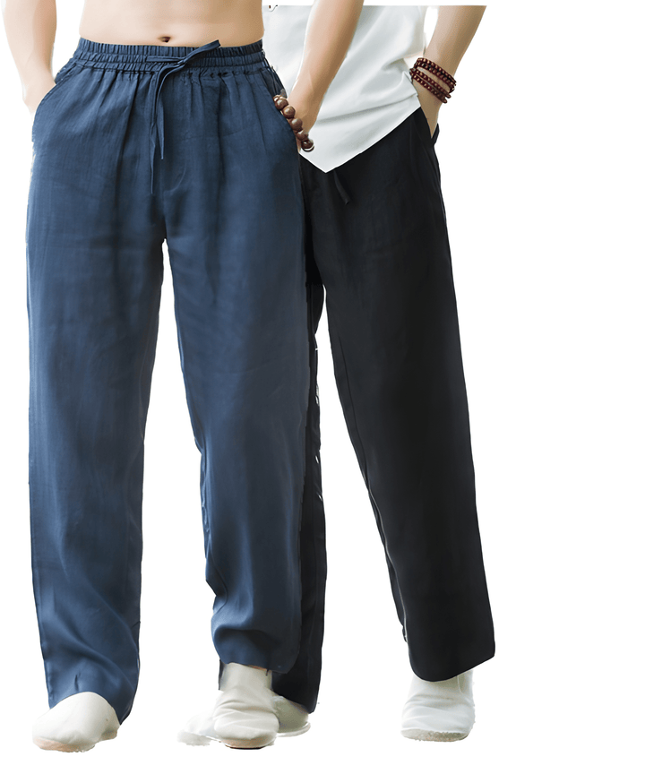 Heren Broek | Straight | Met Trekkoord | Zomer | 2-Pack