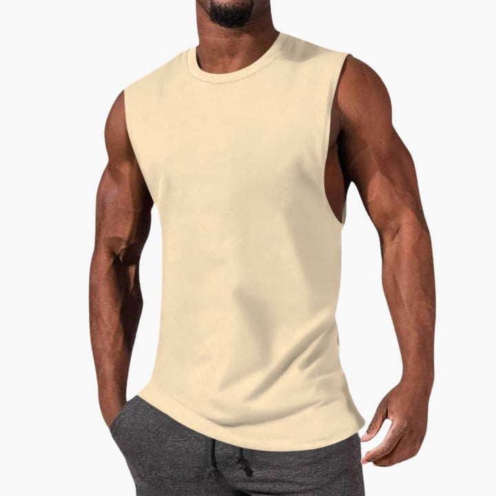 Heren Tanktop | Straight | Mouwloos | Zomer