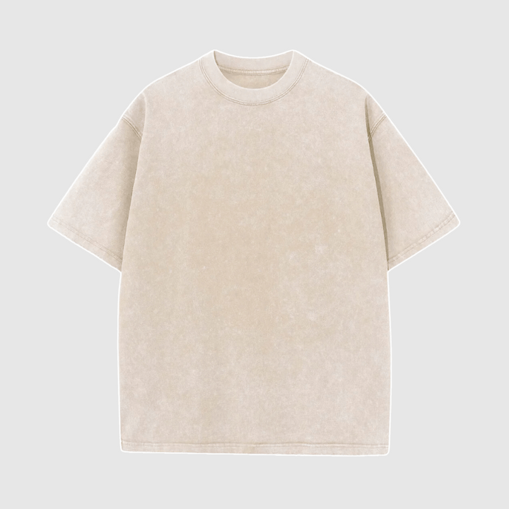 Heren T-Shirt | Oversized | Vintage Look | Zomer