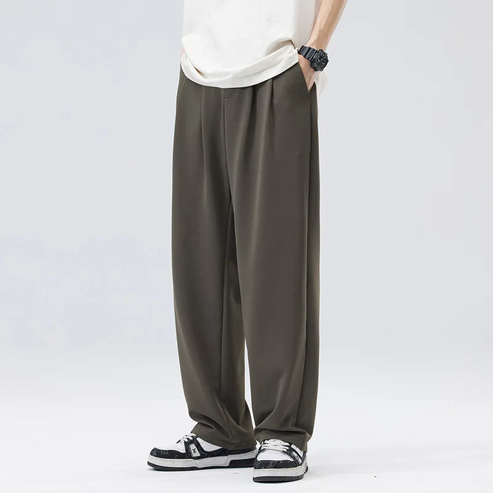 Heren Broek | Oversized | Instapmodel | Herfst