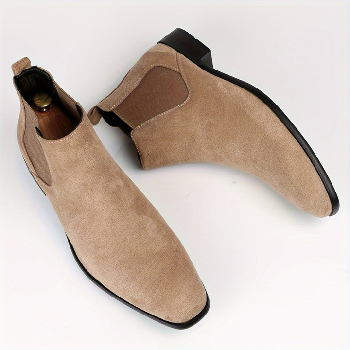 Laarzen Heren | Elastische Enkellaarzen | Slip-On & Antislip Zool | Schoenen Heren