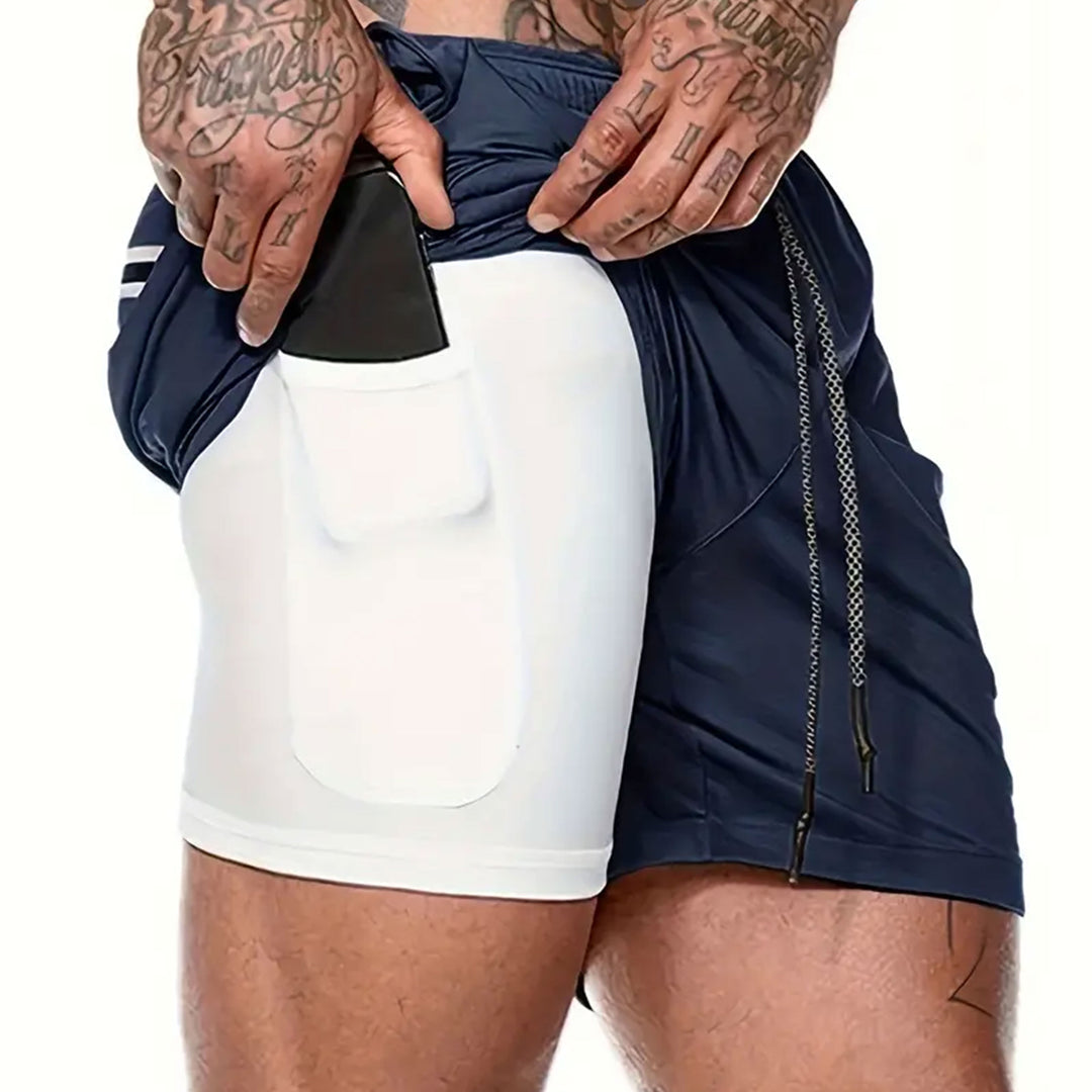 Heren Casual Atletische Shorts | Ademend & Lichtgewicht | Trekkoord Tailleband
