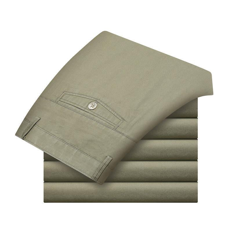 Geraffineerde Stretch broek voor Heren met Katoenmix en elegante stijl | Wout