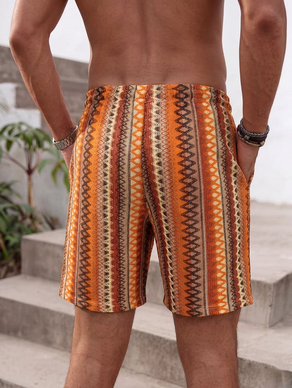 Heren Short | Retro | Trekkoord | Zomer