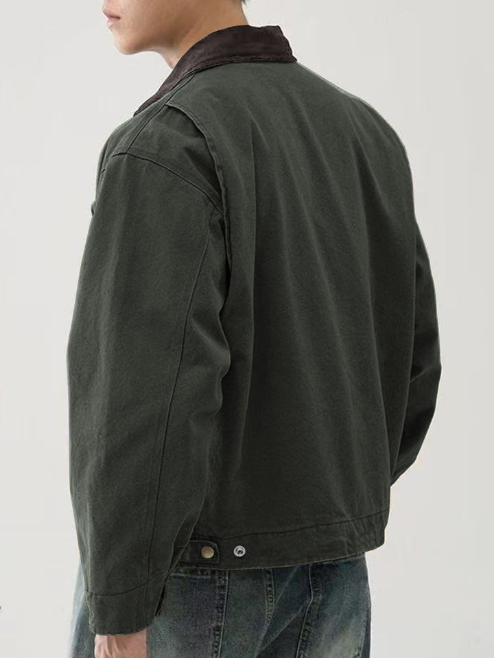 Heren Jas | Retro | Met Rits | Lente