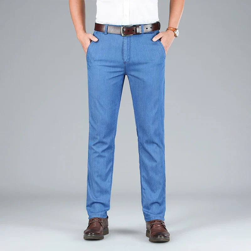 Heren Spijkerbroek | Hoge Taille | Losse Pasvorm | Jeans