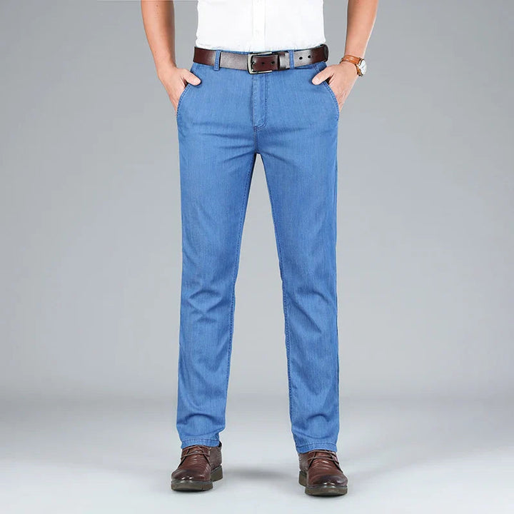 Heren Spijkerbroek | Hoge Taille | Losse Pasvorm | Jeans