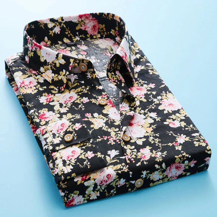 Heren Shirt | Elegant | Met Knoopjes | Zomer