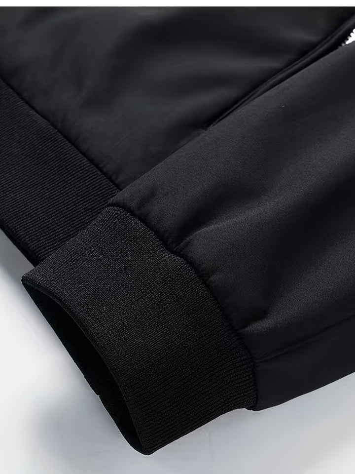 Heren Bomberjack | Legerstijl & Geborduurd | Baseball Kraag | Lente & Herfst