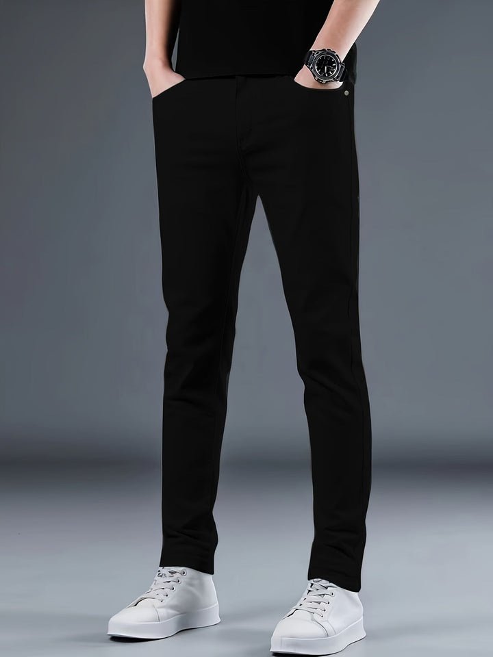 Heren Broek | Skinny Fit | Mid-Waist & Stretch | Casual & Zakelijk