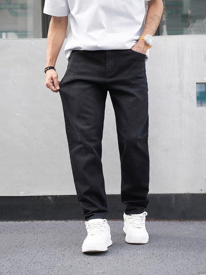 Heren Jeans | Rechte Pijp & Gewassen Look | Medium Stretch | Casual & Outdoor