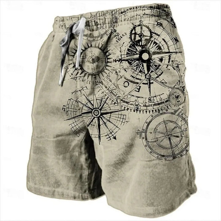 Heren Shorts | Retro | Trekkoord | Zomer